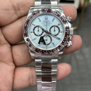 VSF Rolex Daytona with ice blue diamond hour markers